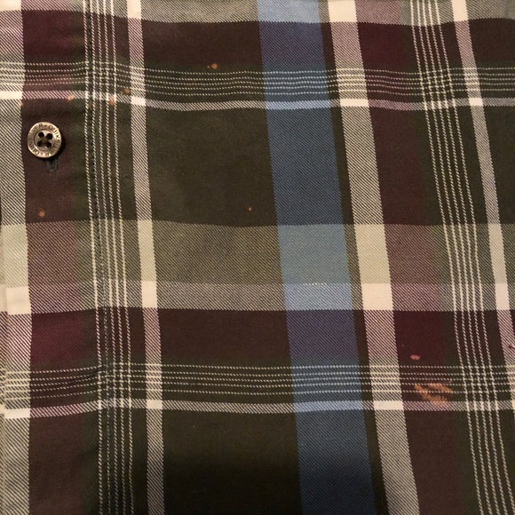 Quicksilver Long Sleeve Button Down Shirt Xl - Picture 3 of 7